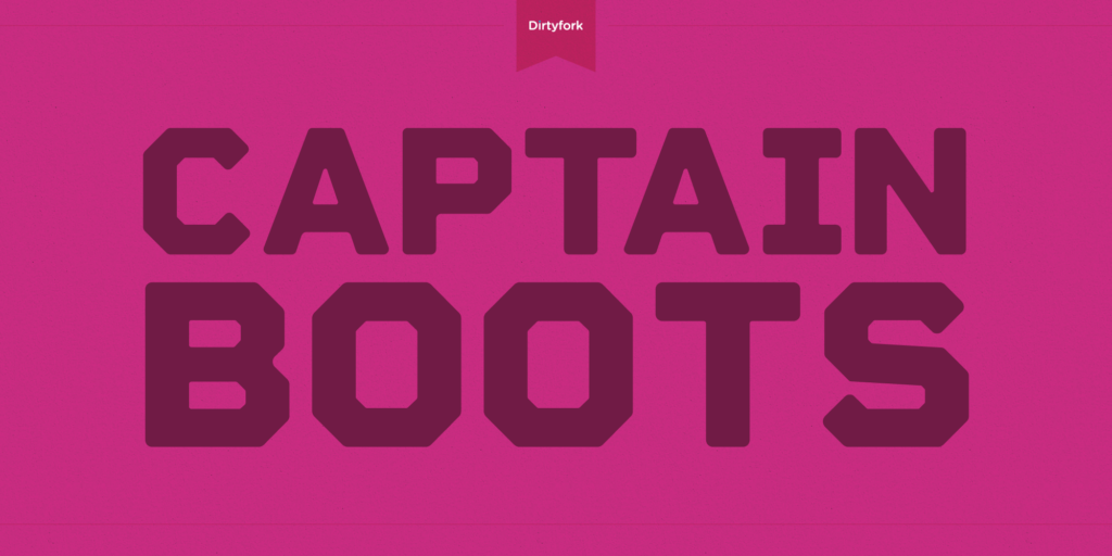 Captain Boots Free Font