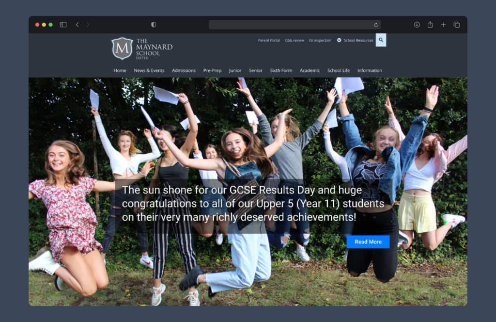 Maynard School Website