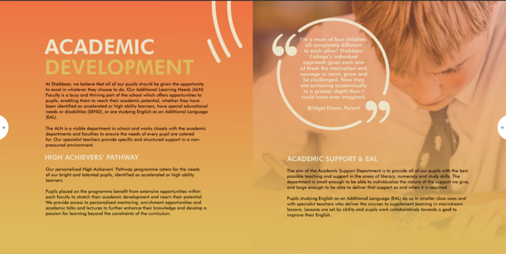 Shebbear College Prospectus